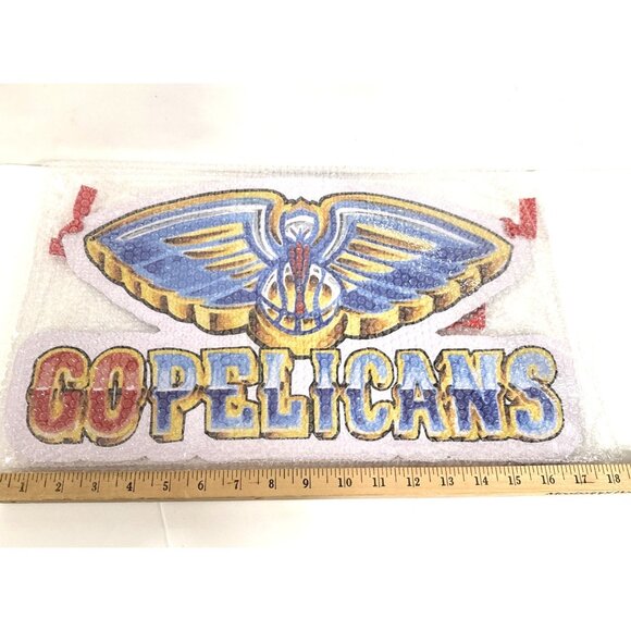 New In Box NBA New Orleans Pelicans (2023-24) Reversible Door Hanger Sign - Picture 9 of 10